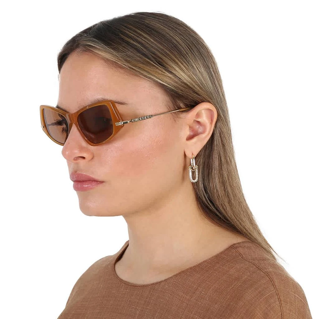 商品Burberry|Brown Irregular Ladies Sunglasses BE4408 409473 52,价格¥533,第2张图片详细描述