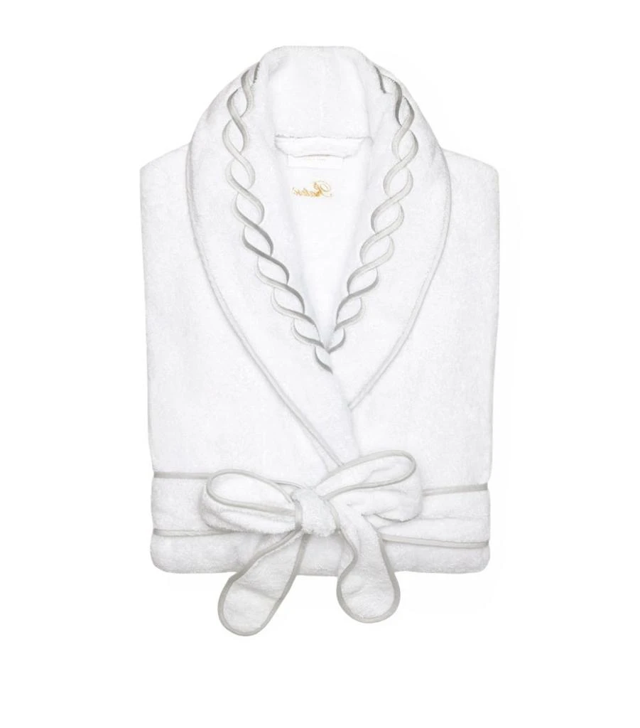 商品Pratesi|Cotton Treccia Bathrobe (Medium),价格¥9007,第2张图片详细描述