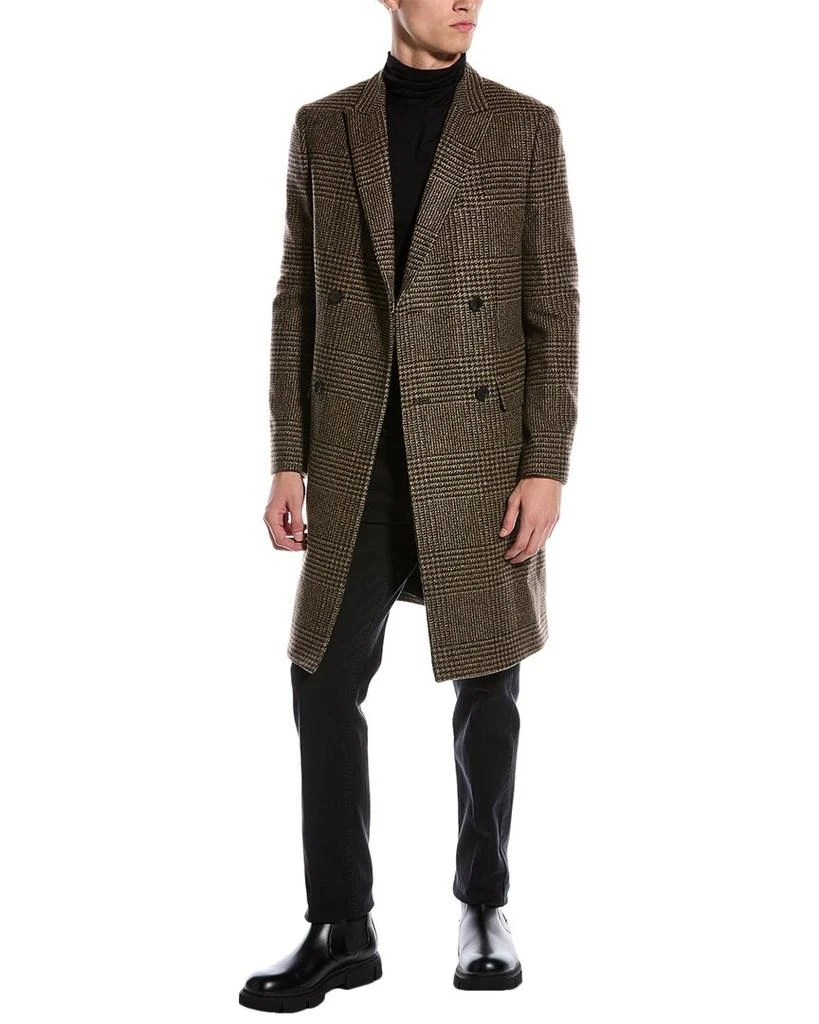 商品The Kooples|The Kooples Wool-Blend Trench Coat,价格¥2382,第1张图片