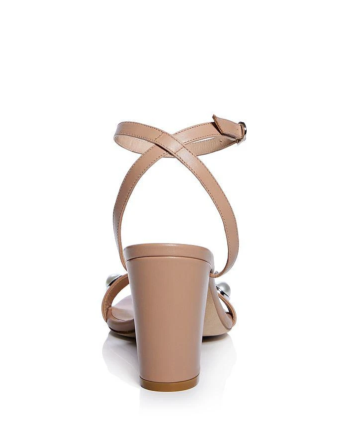 商品Stuart Weitzman|Women's Nearlybare Portia Ankle Strap Sandals,价格¥3656,第4张图片详细描述