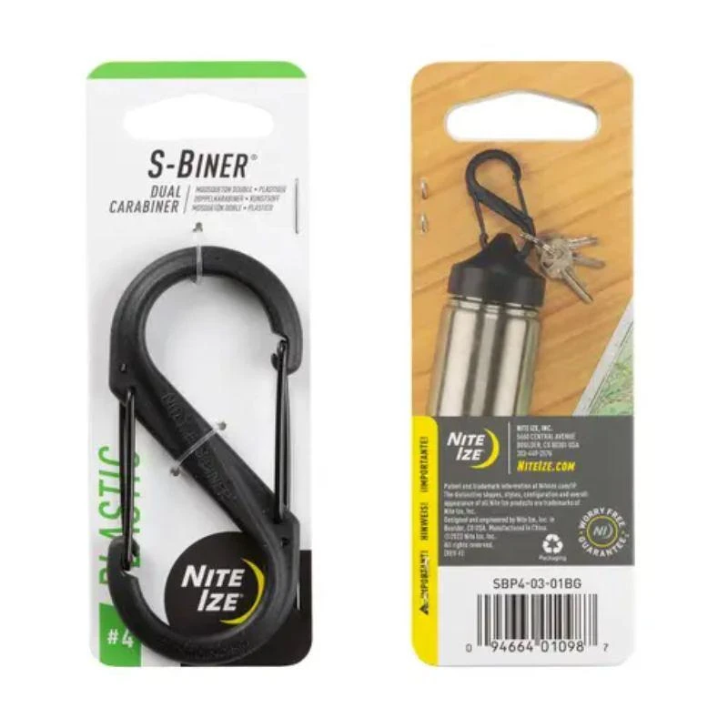 商品Nite Ize|S-Biner Plastic Dual Carabiner,价格¥15,第1张图片