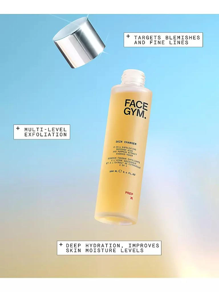 商品FaceGym|Skin Changer 2-in-1 Succinic Acid Essence-Toner,价格¥412,第5张图片详细描述