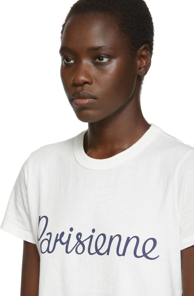 商品Maison Kitsune|Off-White 'Parisienne' T-Shirt,价格¥425,第4张图片详细描述