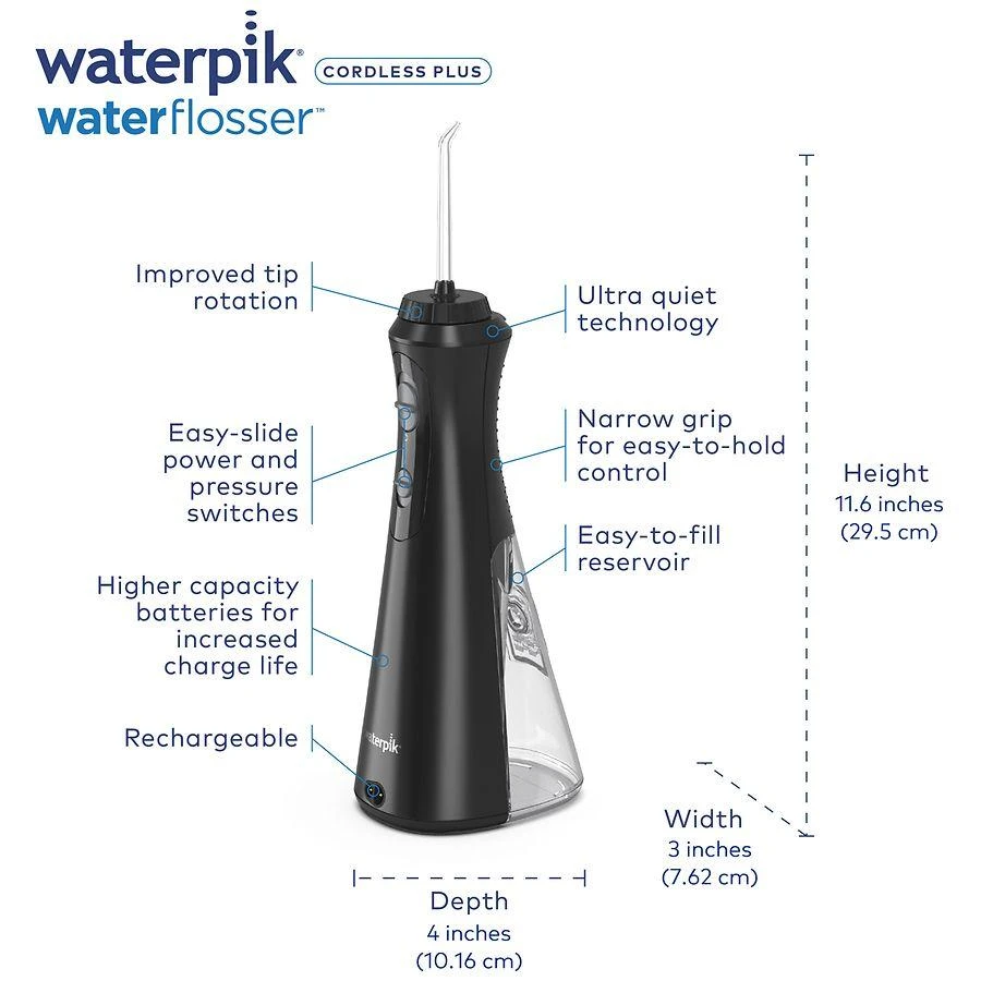 Waterpik洁碧便携式洗牙器水牙线462 商品