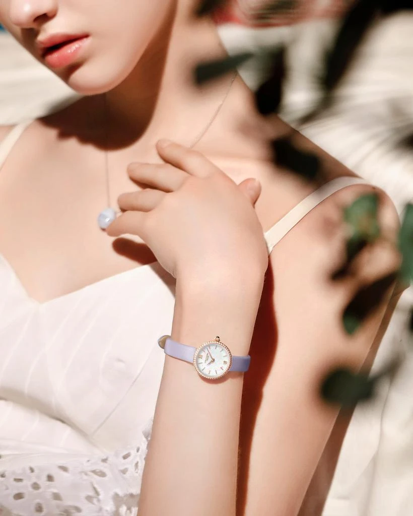 商品Lola Rose|Lola Rose Classy Watches for Women, Women's Wrist Watch with Steel Band, Womens Watch with Green Dial, Watch for Ladies Gift,价格¥981,第5张图片详细描述