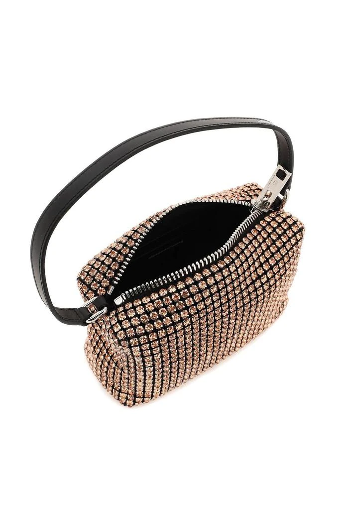 商品Alexander Wang|HEIRESS HANDBAG WITH RHINESTONE MESH,价格¥3114,第3张图片详细描述