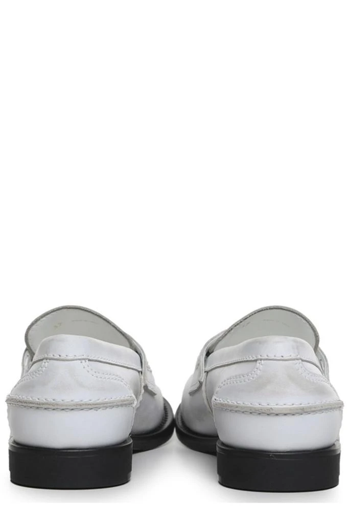 商品Miu Miu|Miu Miu Coin Plaque Slip-On Loafers,价格¥5750-¥6088,第4张图片详细描述