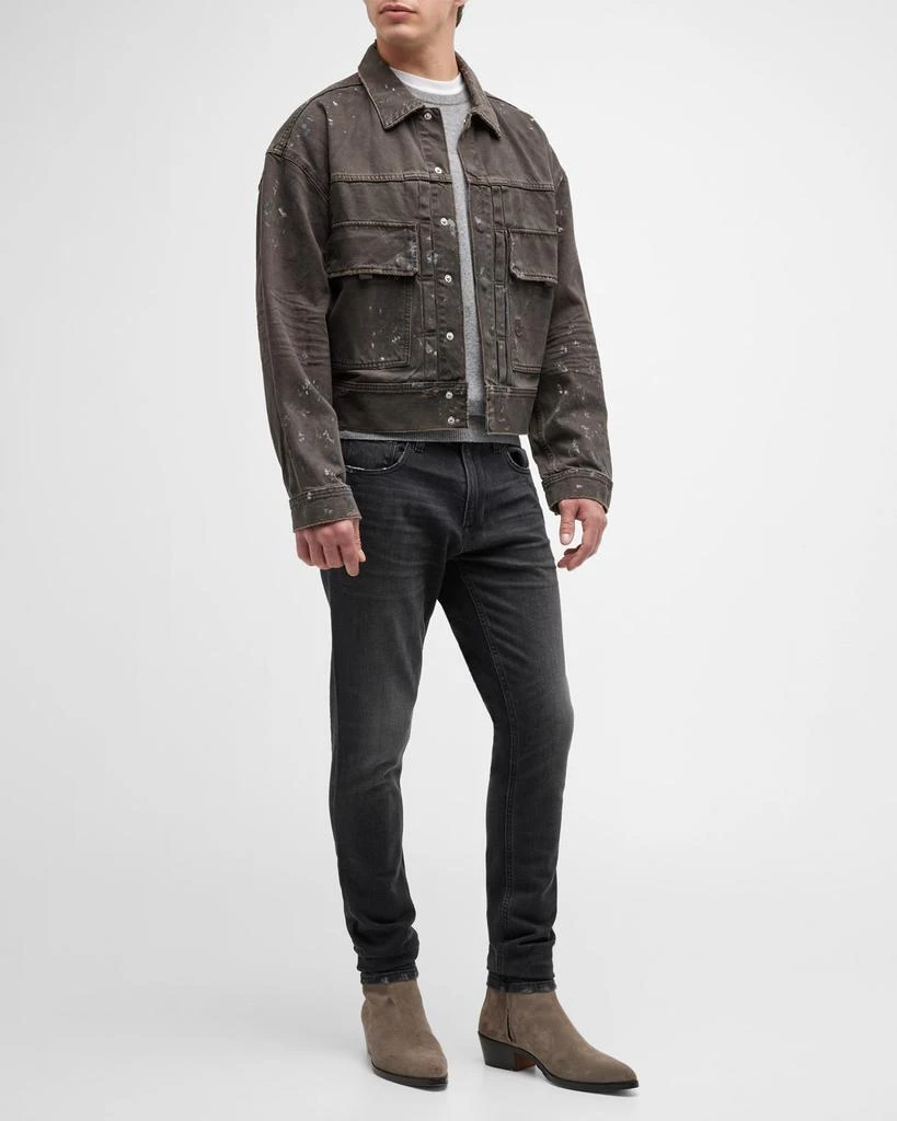商品Hudson|Men's Zack Skinny Jeans,价格¥380,第3张图片详细描述