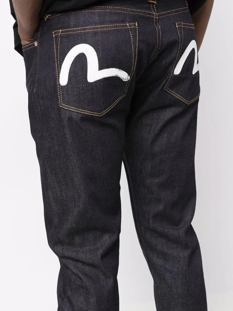 商品Evisu|EVISU - Skinny Cotton Jeans,价格¥2440,第2张图片详细描述