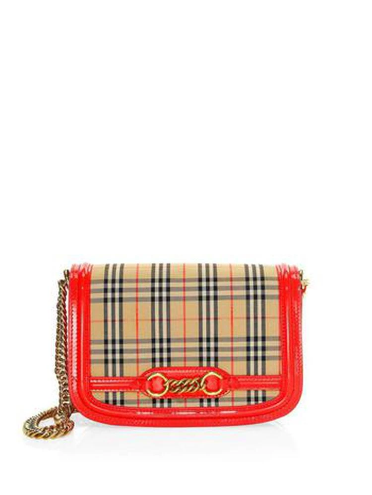 商品Burberry|Vintage 棋盘格斜挎包,价格¥3995,第1张图片