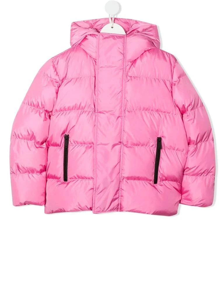 商品DSQUARED2|Pink Nylon Jacket,价格¥2507,第1张图片