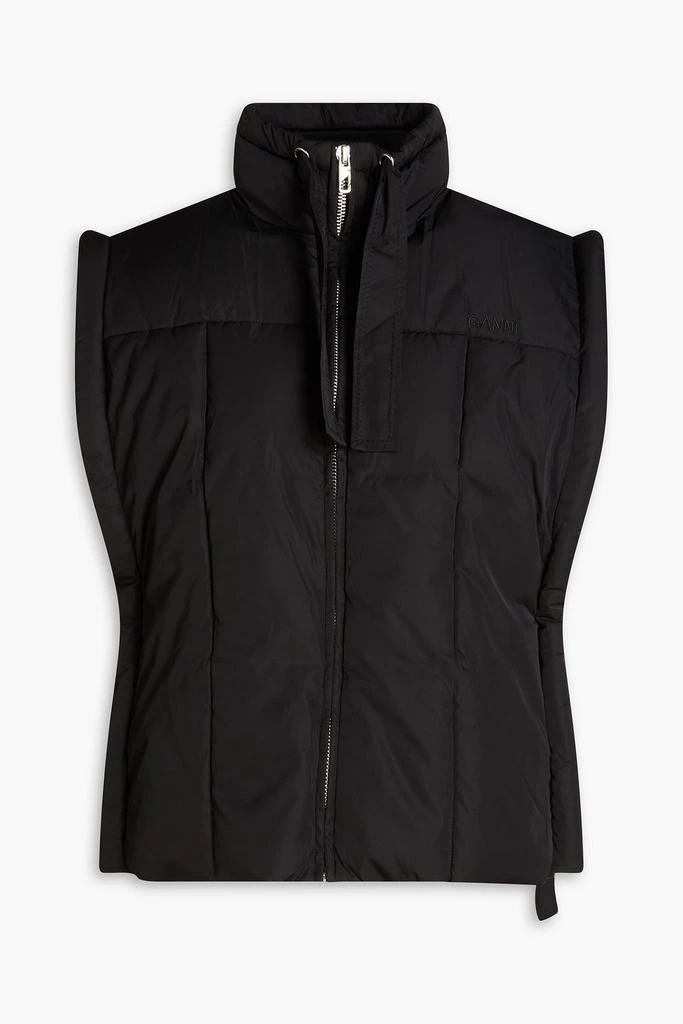 商品Ganni|Padded twill vest,价格¥1274,第1张图片