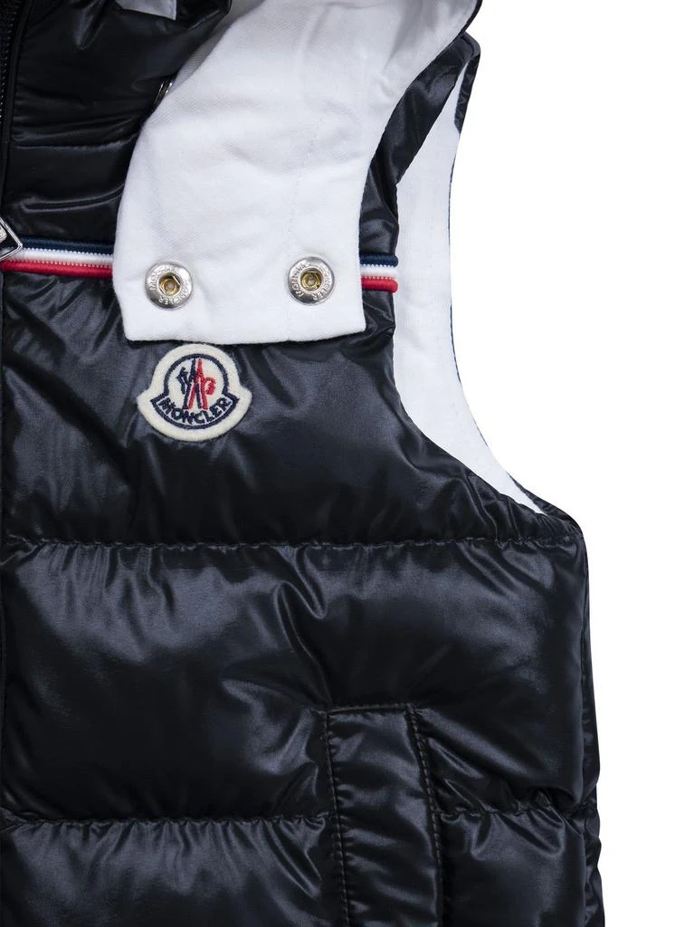 商品Moncler|Moncler Enfant Logo Patch Zip-Up Padded Gilet,价格¥2138,第3张图片详细描述