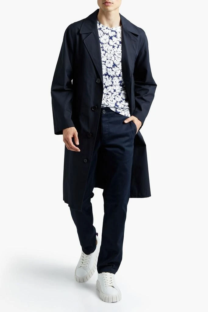 商品Sandro|Cotton-gabardine trench coat,价格¥1500,第2张图片详细描述
