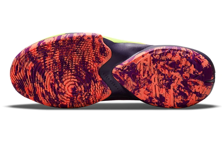 商品[国内直发] NIKE|Freak 2 圆头系带 低帮 实战篮球鞋 男款 橙紫,价格¥701,第7张图片详细描述