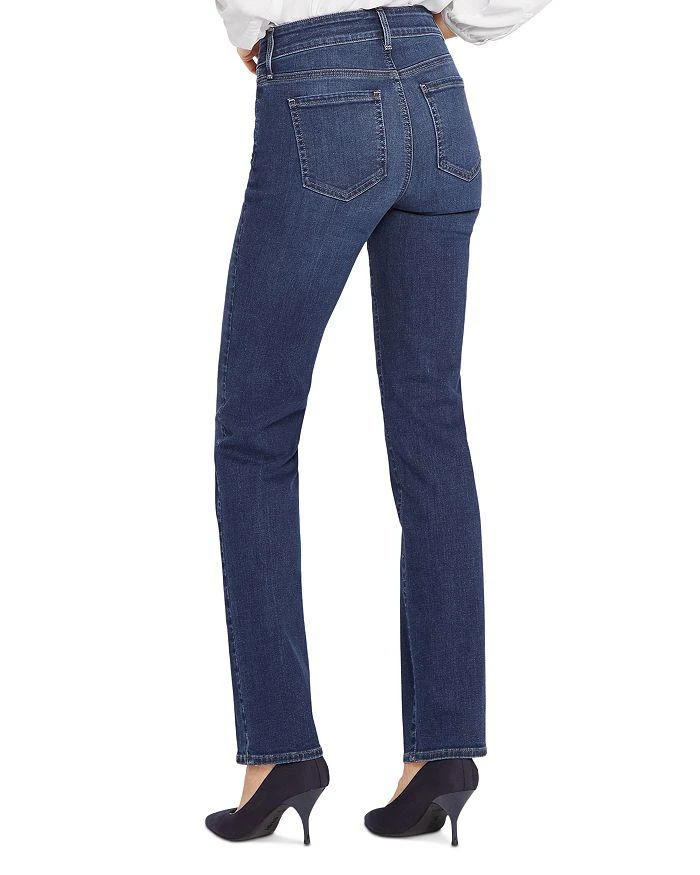 商品NYDJ|Petite Marilyn High Rise Straight Jeans in Crockett,价格¥266,第2张图片详细描述