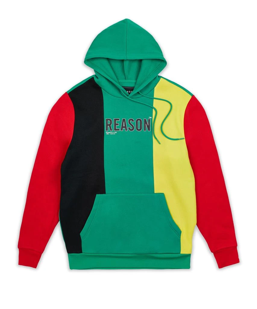 商品Reason Clothing|Blade Color Block Pouch Pocket Hoodie,价格¥113,第2张图片详细描述