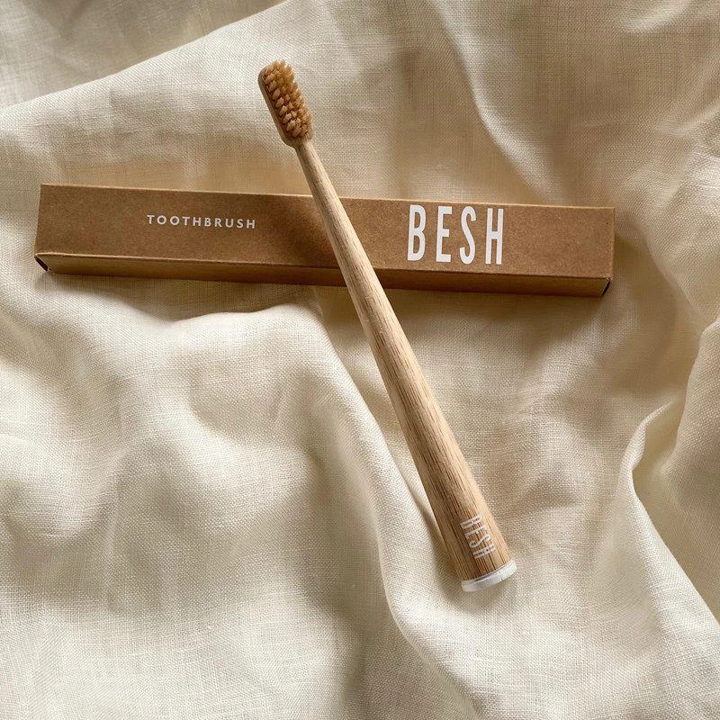 商品Besh Labs|Bamboo Toothbrush MEDIUM BRISTLE,价格¥53,第1张图片