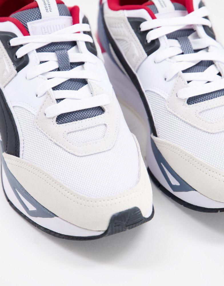 Puma Mirage Sport Remix trainers in white and black商品第3张图片规格展示