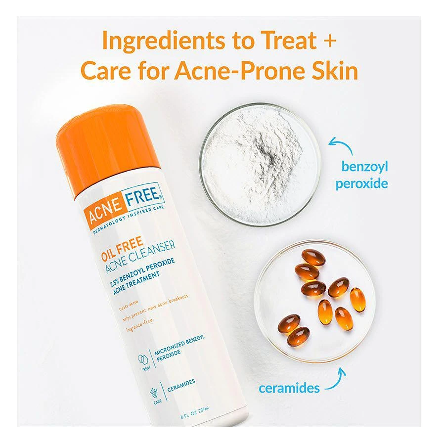商品AcneFree|Oil-Free Acne Face Cleanser,价格¥42,第3张图片详细描述