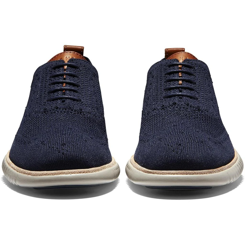 商品Cole Haan|Cole Haan Mens 2.ZEROGRAND Stitchlite Knit Leather Trim Oxfords,价格¥441,第3张图片详细描述