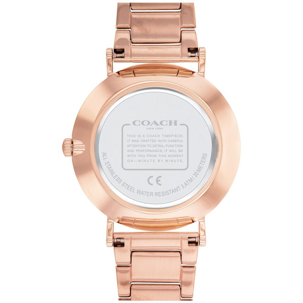 Women’s Perry Rose Gold-Tone Bracelet Tea Rose Watch 36mm商品第3张图片规格展示