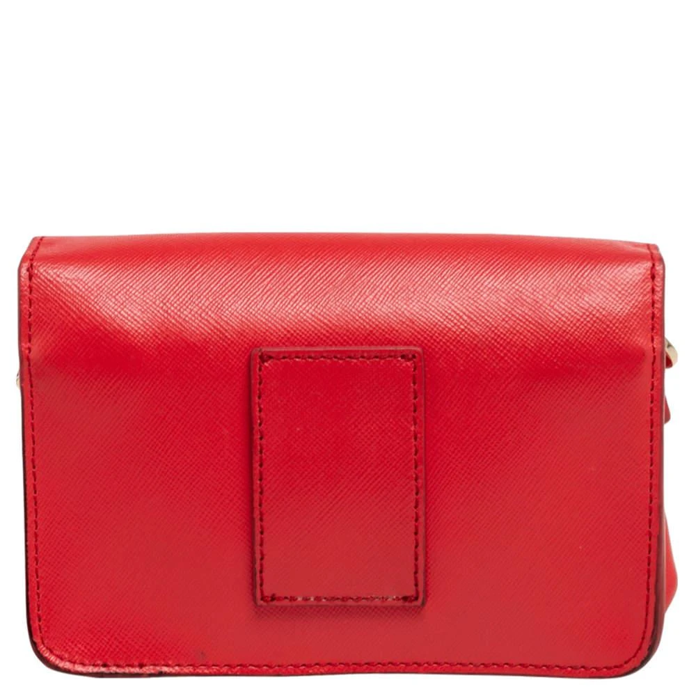 商品[二手商品] Tory Burch|Tory Burch Red Leather Mini Robinson Shoulder Bag,价格¥813,第4张图片详细描述