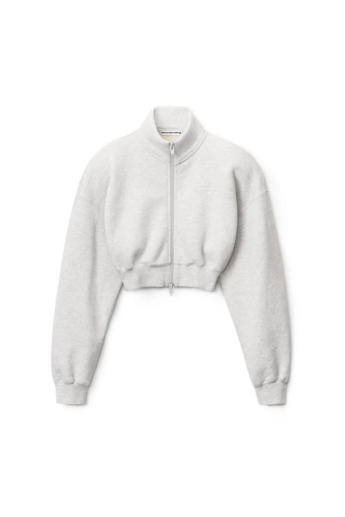 商品Alexander Wang|CROPPED JACKET IN CLASSIC TERRY,价格¥1417,第1张图片