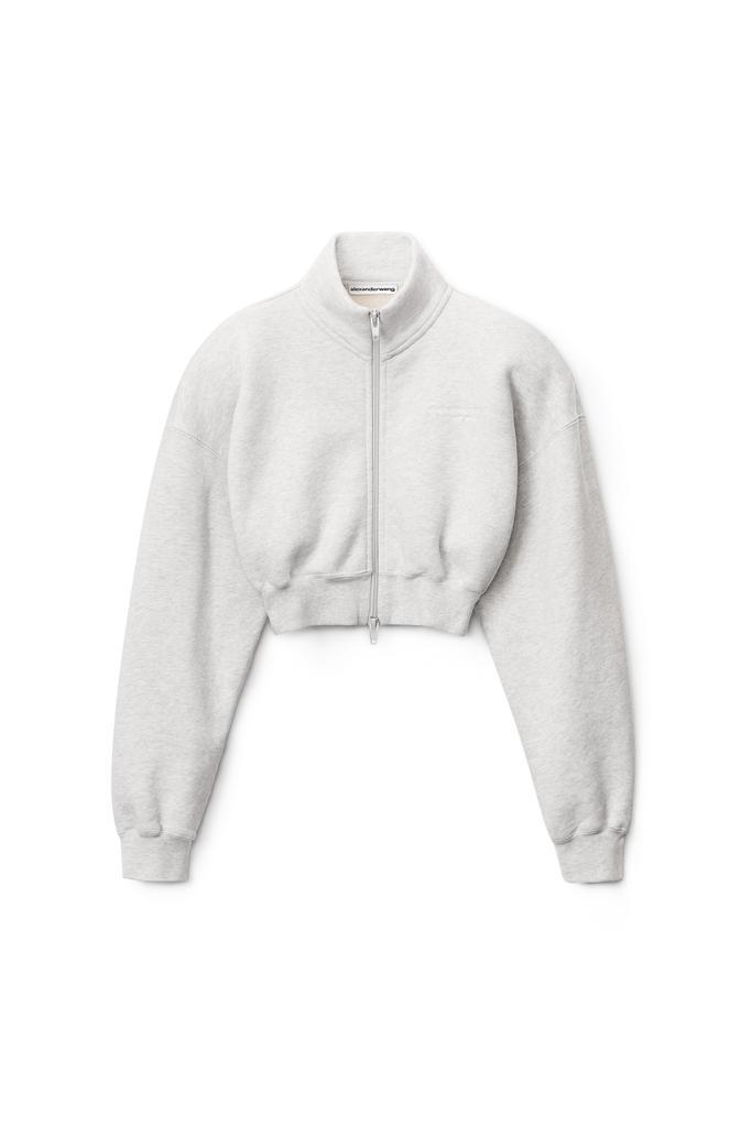 商品Alexander Wang|CROPPED JACKET IN CLASSIC TERRY,价格¥2766,第1张图片