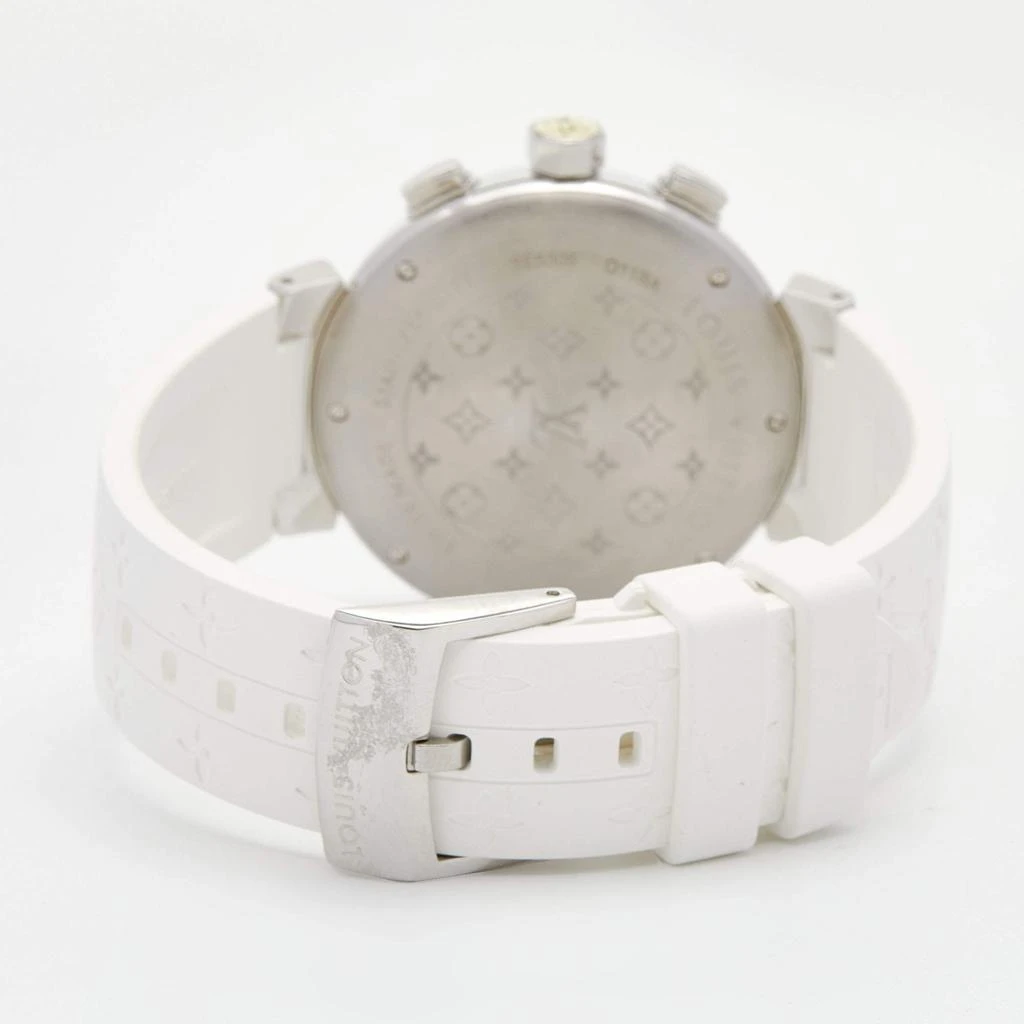 商品[二手商品] Louis Vuitton|Louis Vuitton Mother of Pearl Stainless Steel Rubber Tambour Lovely Cup Q11BA Women's Wristwatch 39 mm,价格¥8630,第5张图��片详细描述