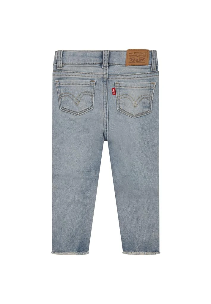 商品Levi's|Light Blue Jeans For Baby Boy With Patch Logo,价格¥749,第2张图片详细描述