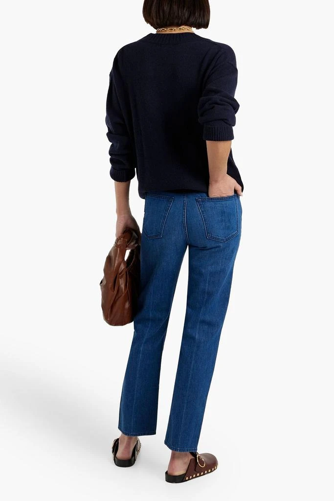 商品Nili Lotan|High-rise straight-leg jeans,价格¥1462,第3张图片详细描述