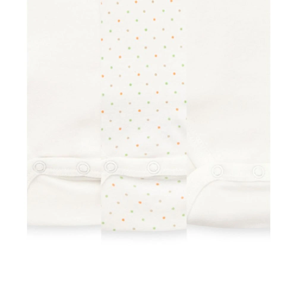 商品Little Me|Baby Boys or Baby Girls Giraffe Bodysuits, Pack of 3,价格¥96,第3张图片详细描述