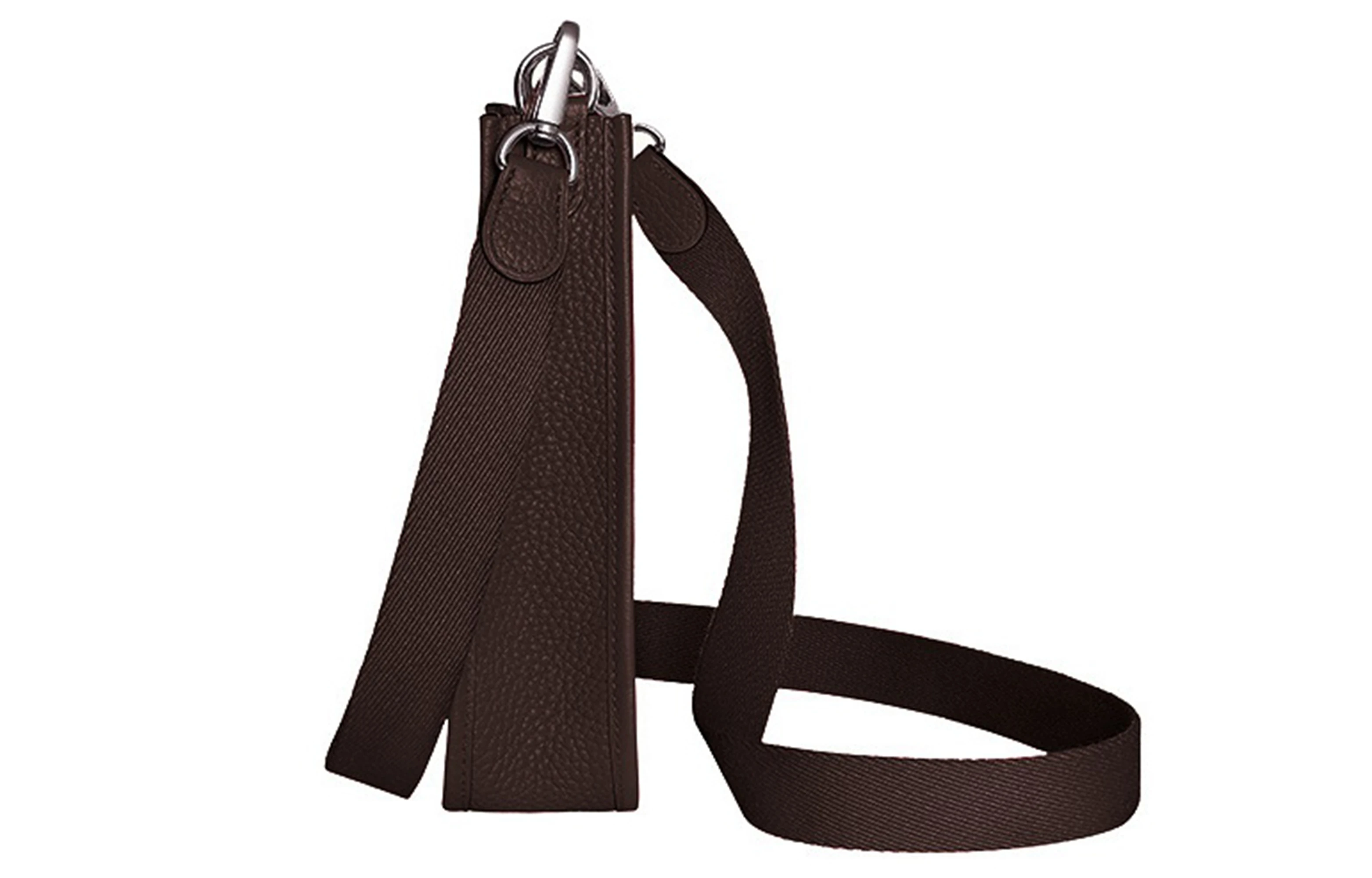 商品[国内直发] Hermes|爱马仕 Evelyne Mini Evelyne 16 伊芙琳银扣 TC小公牛皮 单肩包斜挎包 迷你 女款 马鞍红 推荐,价格¥21858,第3张图片详细描述