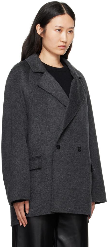 コート LOULOU GARY IVORY Coats STUDIO White Loulou Studio Ivory Wool Blend Gary Coat | italist