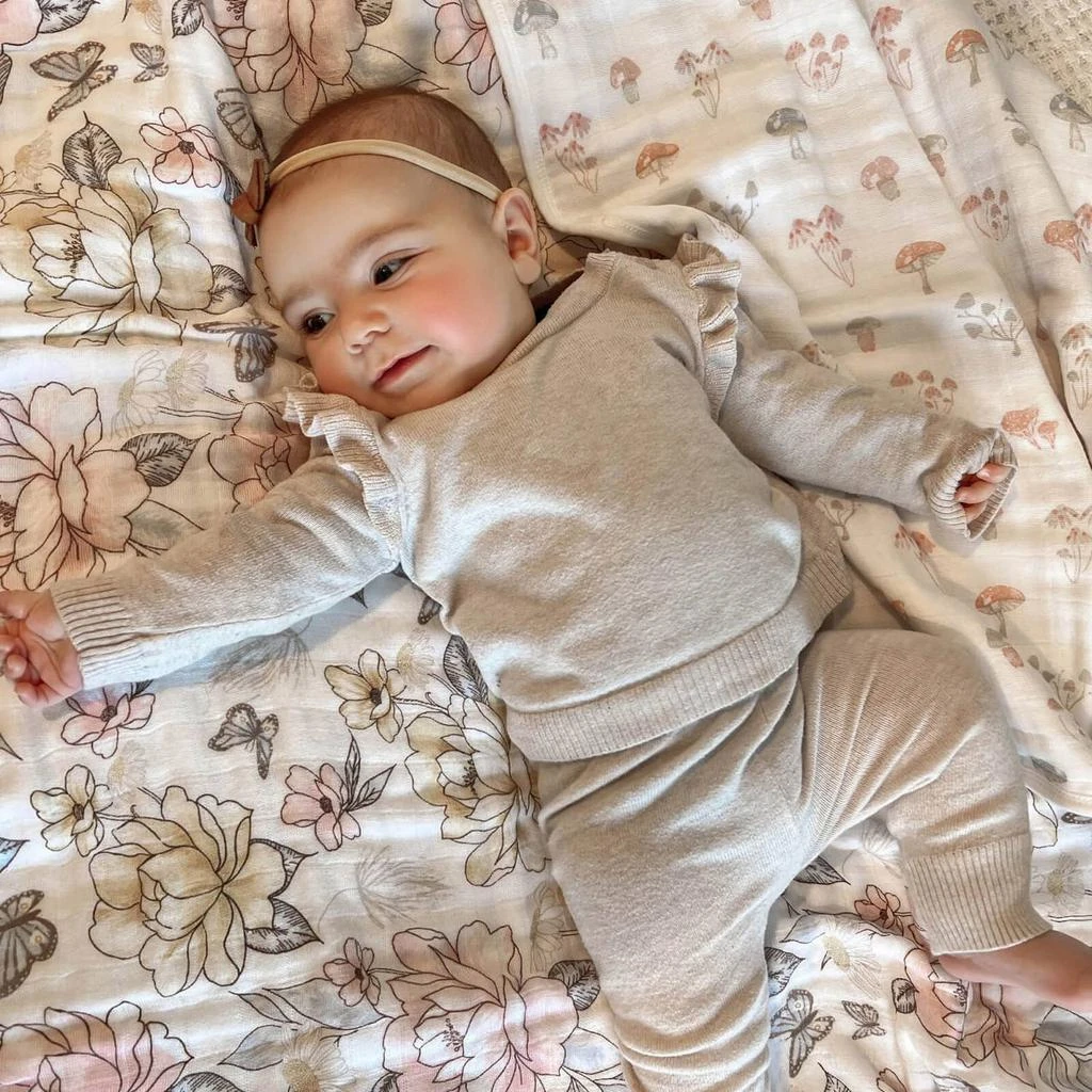 商品aden + anais|aden + anais GOTS Organic Classic Dream Blanket - Earthly,价格¥249,第2张图片详细描述