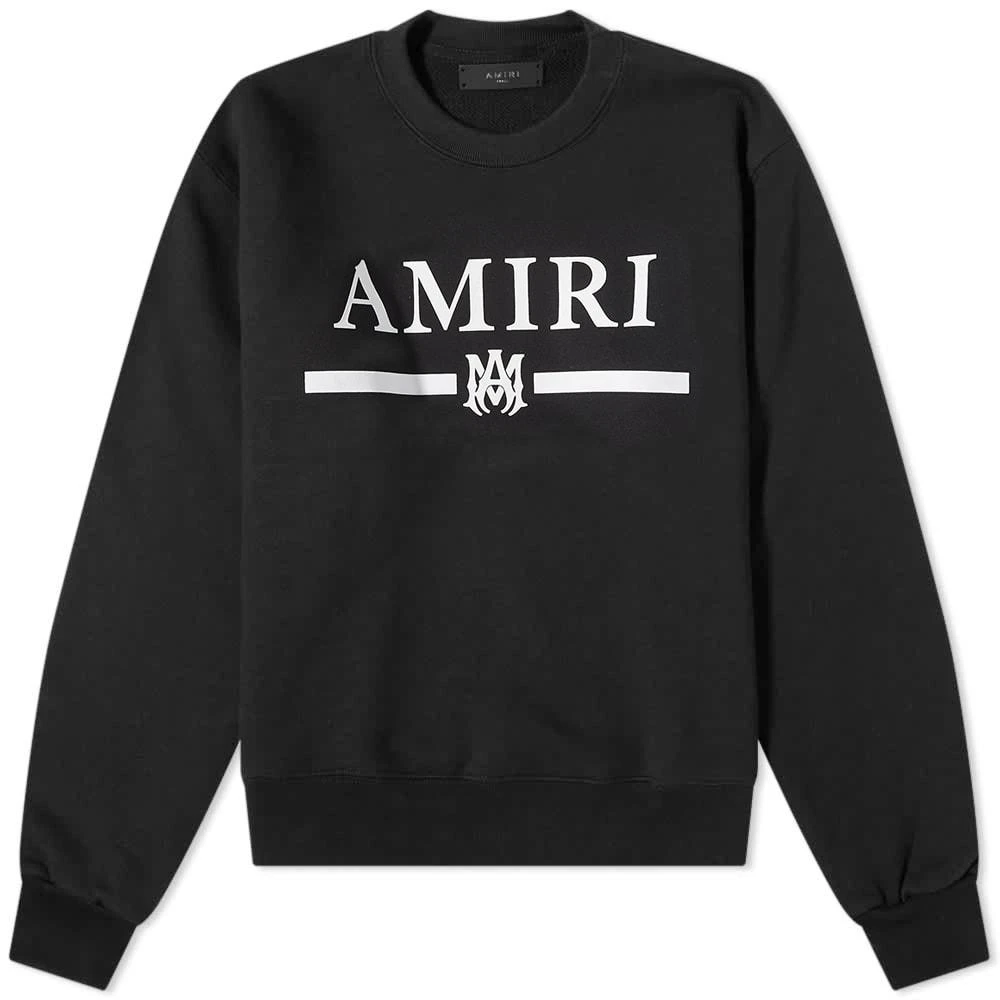 商品AMIRI|AMIRI Ma Bar Crew Sweat,价格¥3857,第1张图片