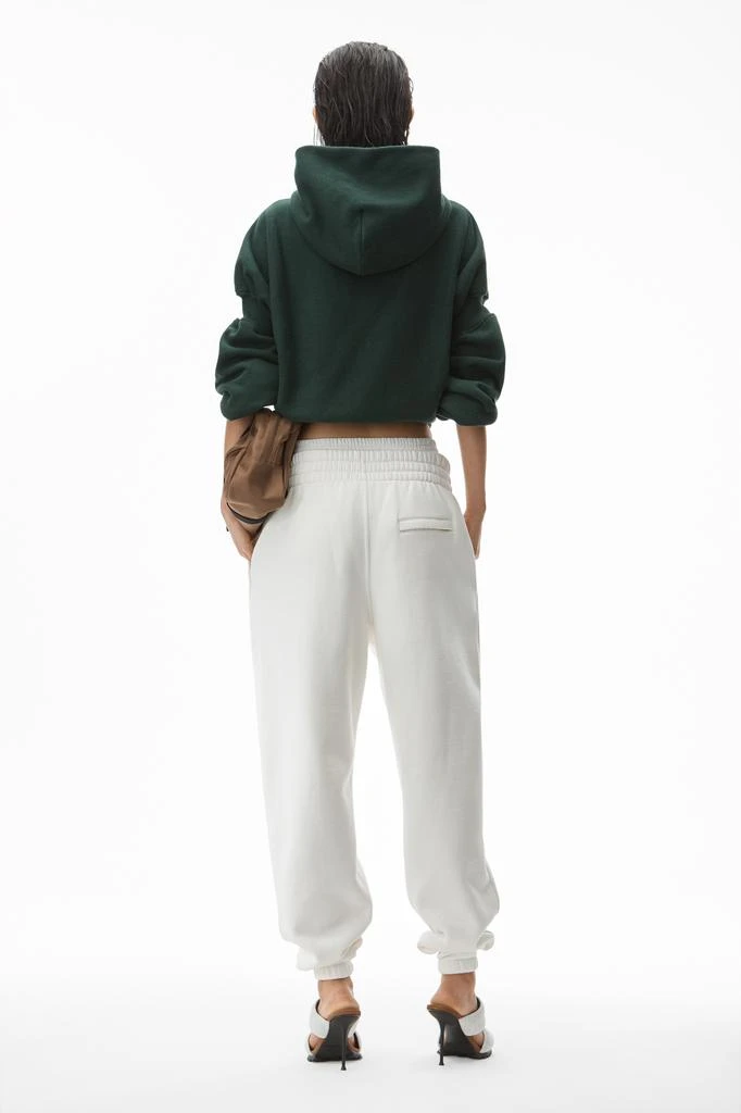 商品Alexander Wang|泡泡漆logo毛圈布运动裤,价格¥2169,第5张图片详细描述