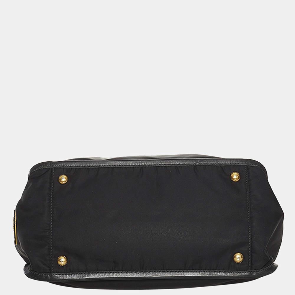 商品[二手商品] Prada|Prada Black Tessuto Shoulder Bag,价格¥3424,第6张图片详细描述