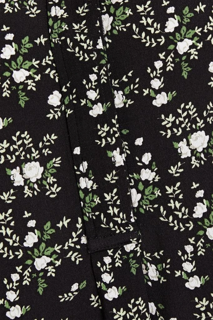 商品Ganni|Floral-print crepe blouse,价格¥339,第4张图片详细描述