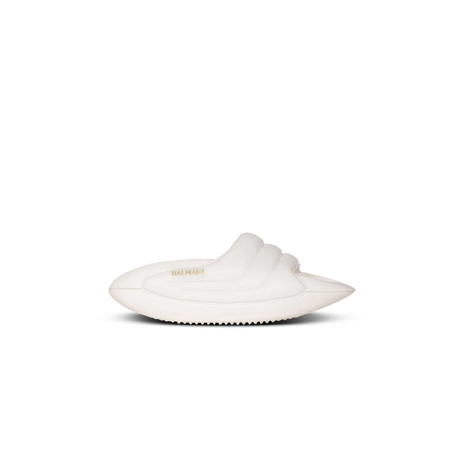 商品Balmain|【预售】 巴尔曼 25春夏 女士 厚底鞋 MULES B-IT EN CUIR MATELASSÉ AN1VL699LPQP0FA ,价格¥6355,第1张图片