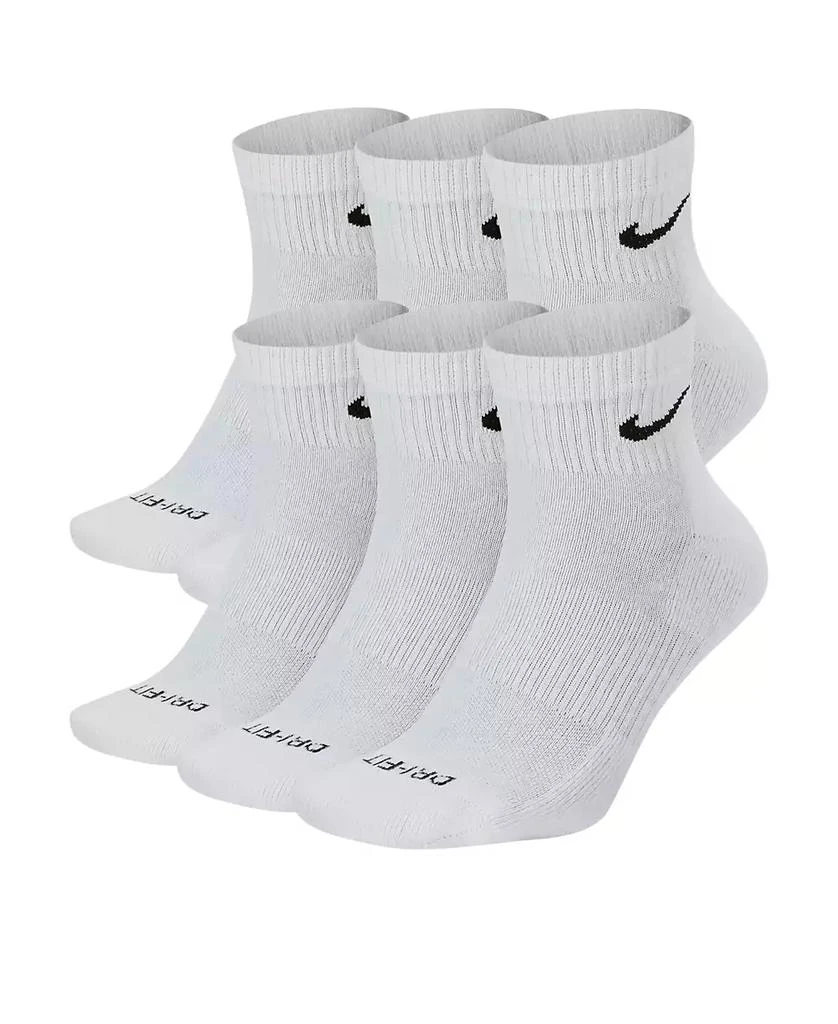 商品NIKE|Unisex 6-Pk. Dri-FIT Quarter Socks,价格¥219,第1张图片