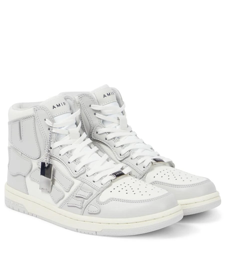 商品AMIRI|Skeleton high-top leather sneakers,价格¥3835,第1张图片