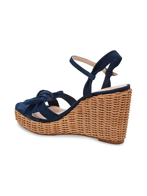 商品Kate Spade|Patio Suede Wedge Sandals,价格¥746,第3张图片详细描述