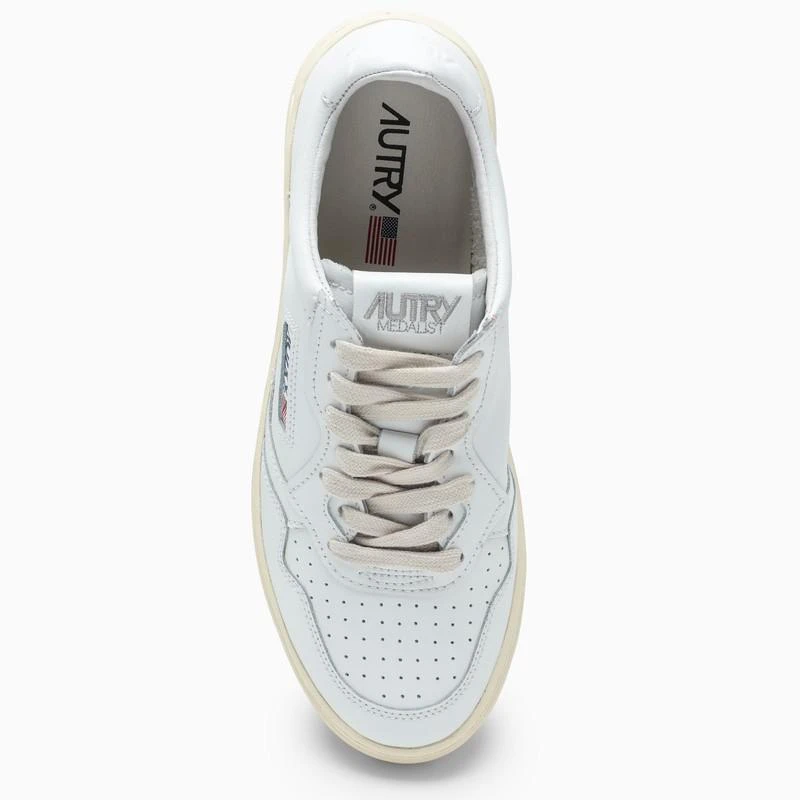 商品Autry|White leather Medalist sneakers,价格¥1254,第3张图片详细描述