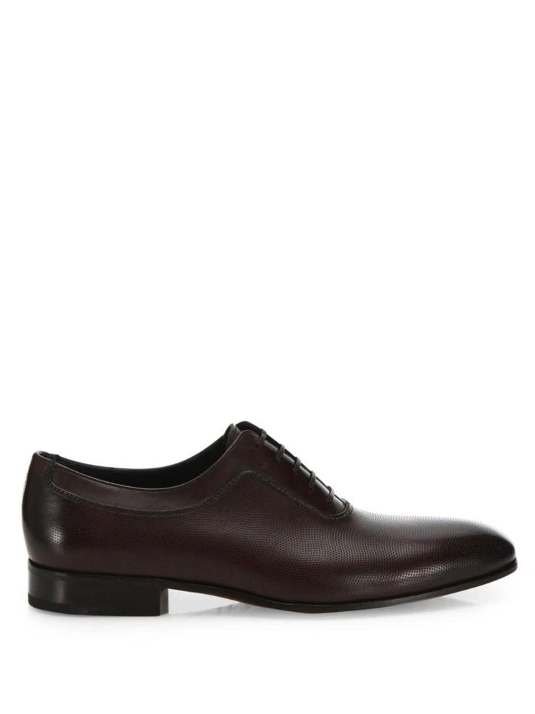 商品Salvatore Ferragamo|Salvatore Ferragamo - Farnese Lace Up Leather Shoes,价格¥3576,第5张图片详细描述