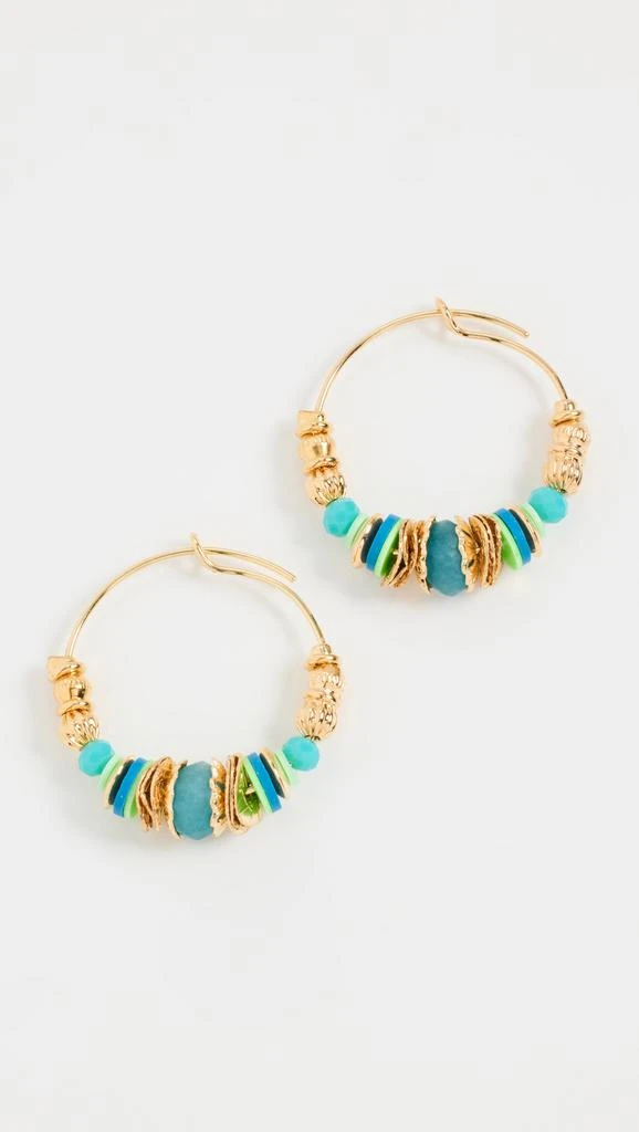 商品GAS Bijoux|GAS Bijoux Aloha 迷你耳环,价格¥926,第2张图片详细描述