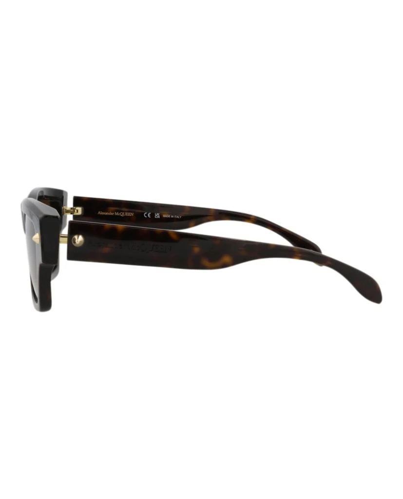 商品Alexander McQueen|Square-Frame Recycled Acetate Sunglasses,价格¥1141,第3张图片详细描述