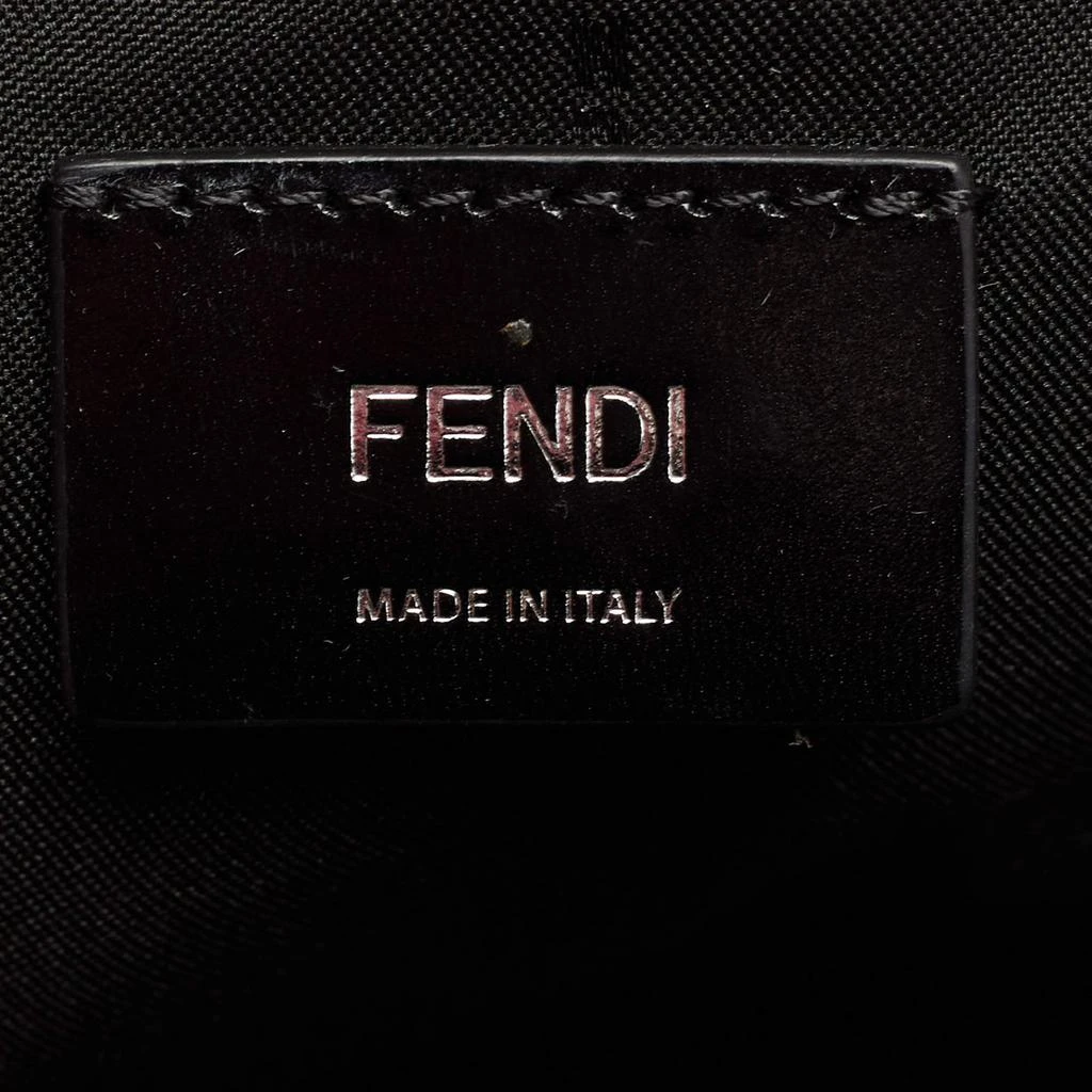 Fendi Red/Black Nylon and Leather Face No Words Emoticon Backpack 商品