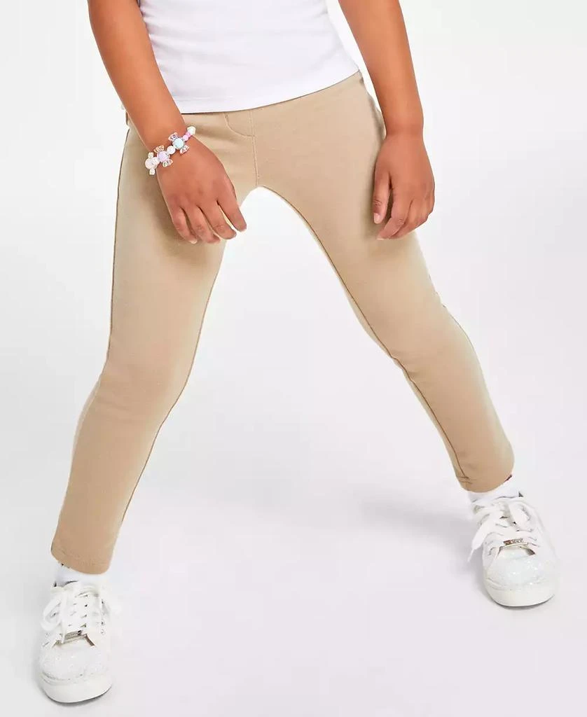 商品Nautica|Little Girls Uniform Knit Jeggings,价格¥110,第1张图片